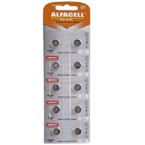 Kit Bateria Alcalina Botão Ag3 G3 Lr41 1,5V - 10 Unidades