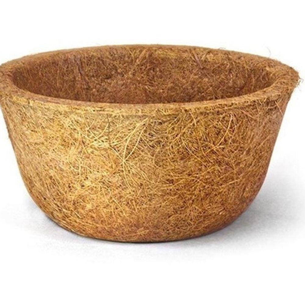 Kit Vaso Fibra Coco Cuia Nutricoco Grande 14,4X30 Nutriplan