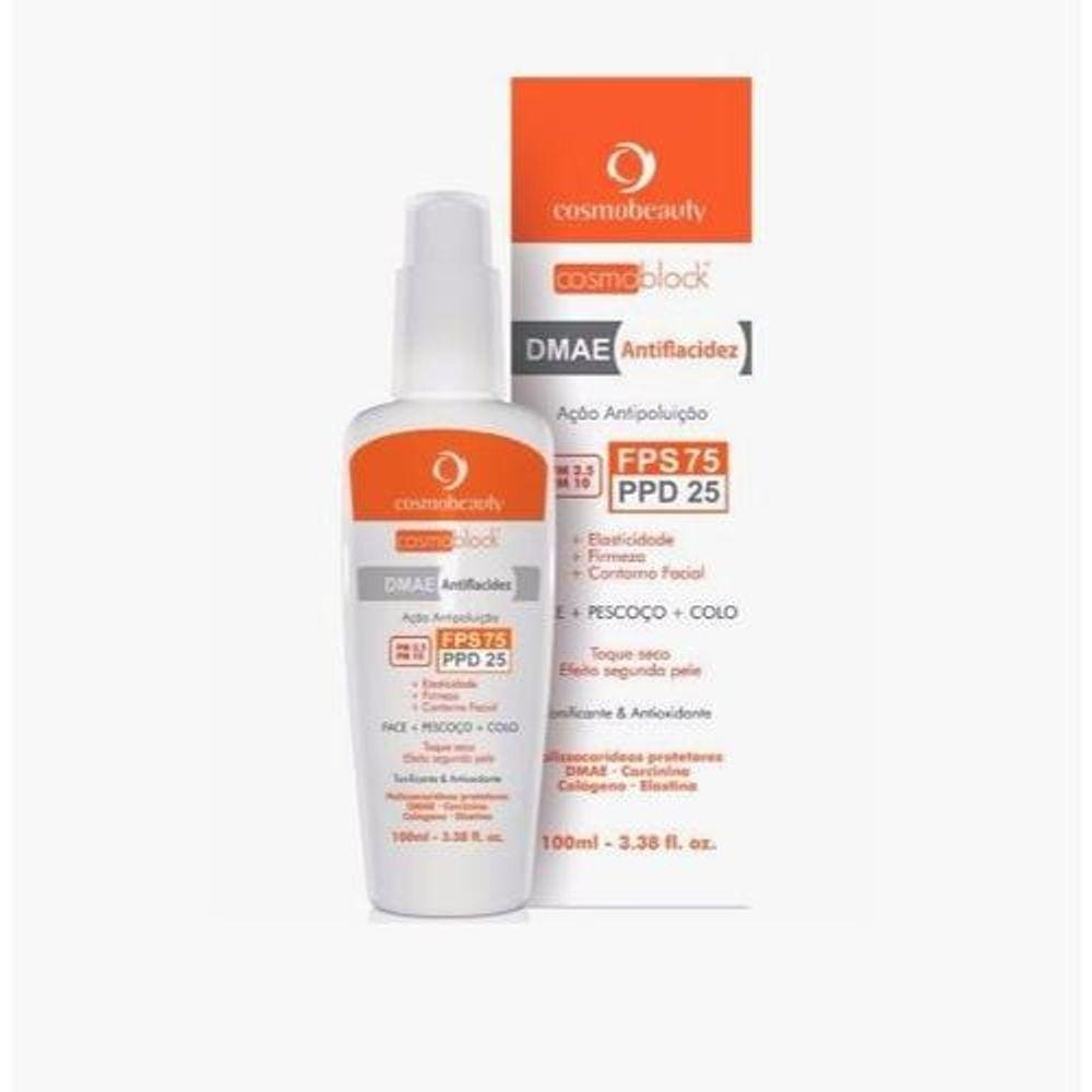 Protetor Solar Cosmoblock Uv Protect Dmae 100G