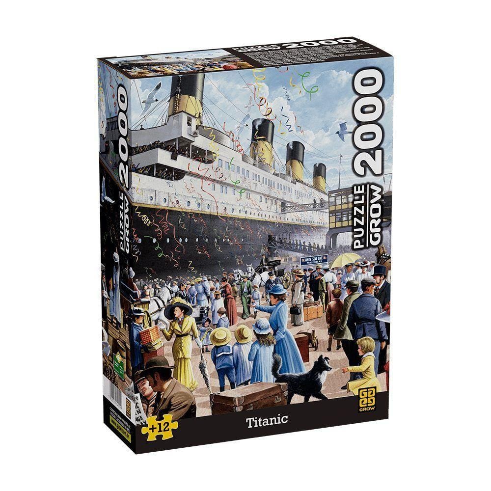 Quebra Cabeça Puzzle Villaggio Di Italia 2000 Peças - Grow