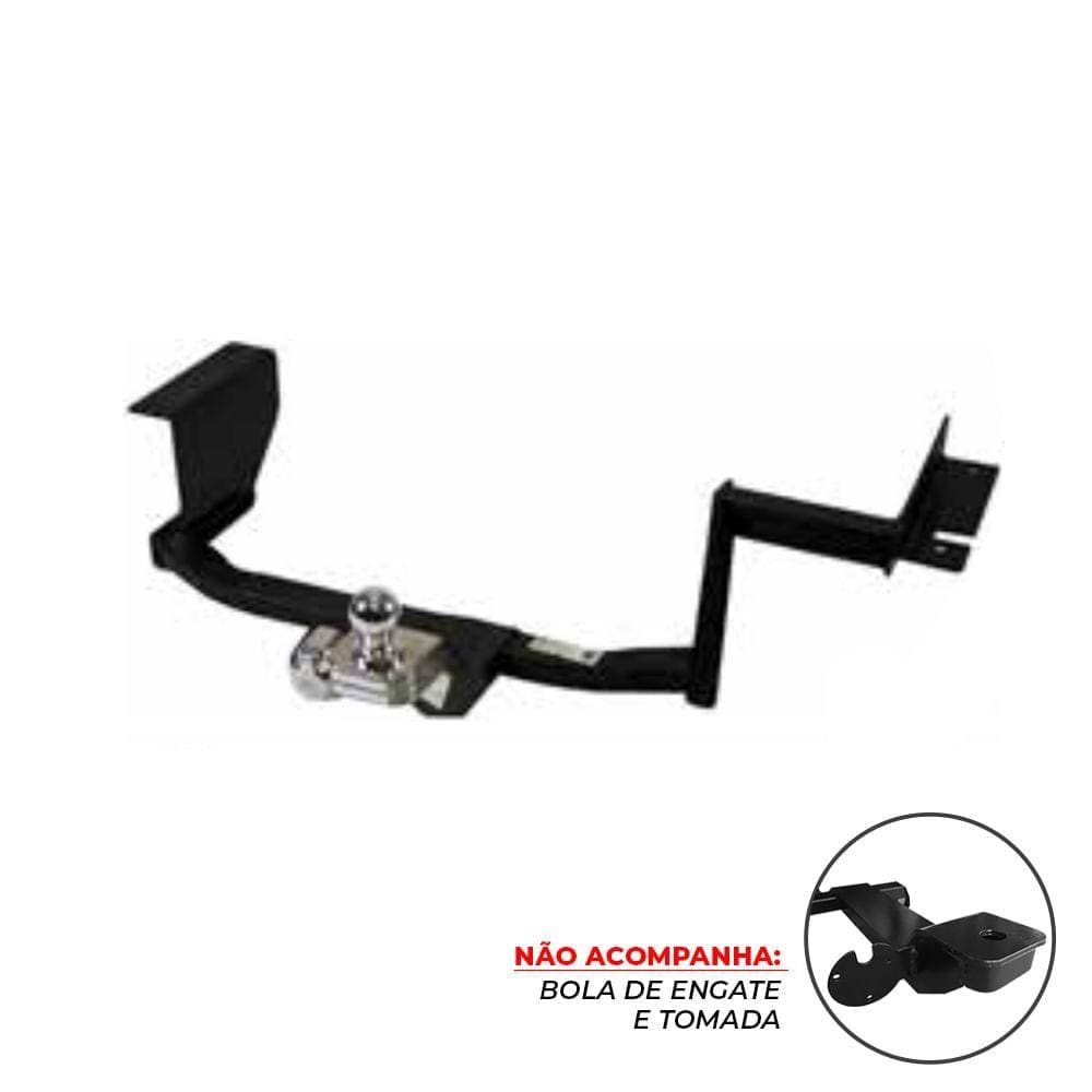 Ferragem p/ Engate Reboque DHF Ford New Fiesta 2014-2019