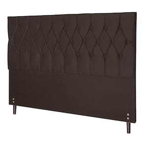 Cabeceira Casal King Jbe Madri 195cm Marrom Cama Box 193cm