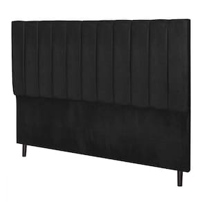 Cabeceira Solteiro Jbe Leblon Cinza 94cm Cama Box 88cm Preto