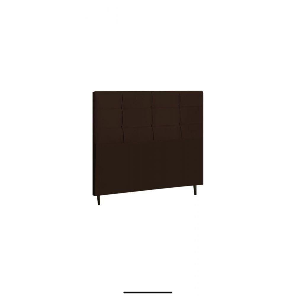 Cabeceira Solteiro Jbe Moveis Style 94cm Marrom Box 88cm