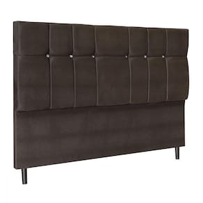 Cabeceira Casal Queen Jbe Opala 164cm Marrom Cama Box 158cm