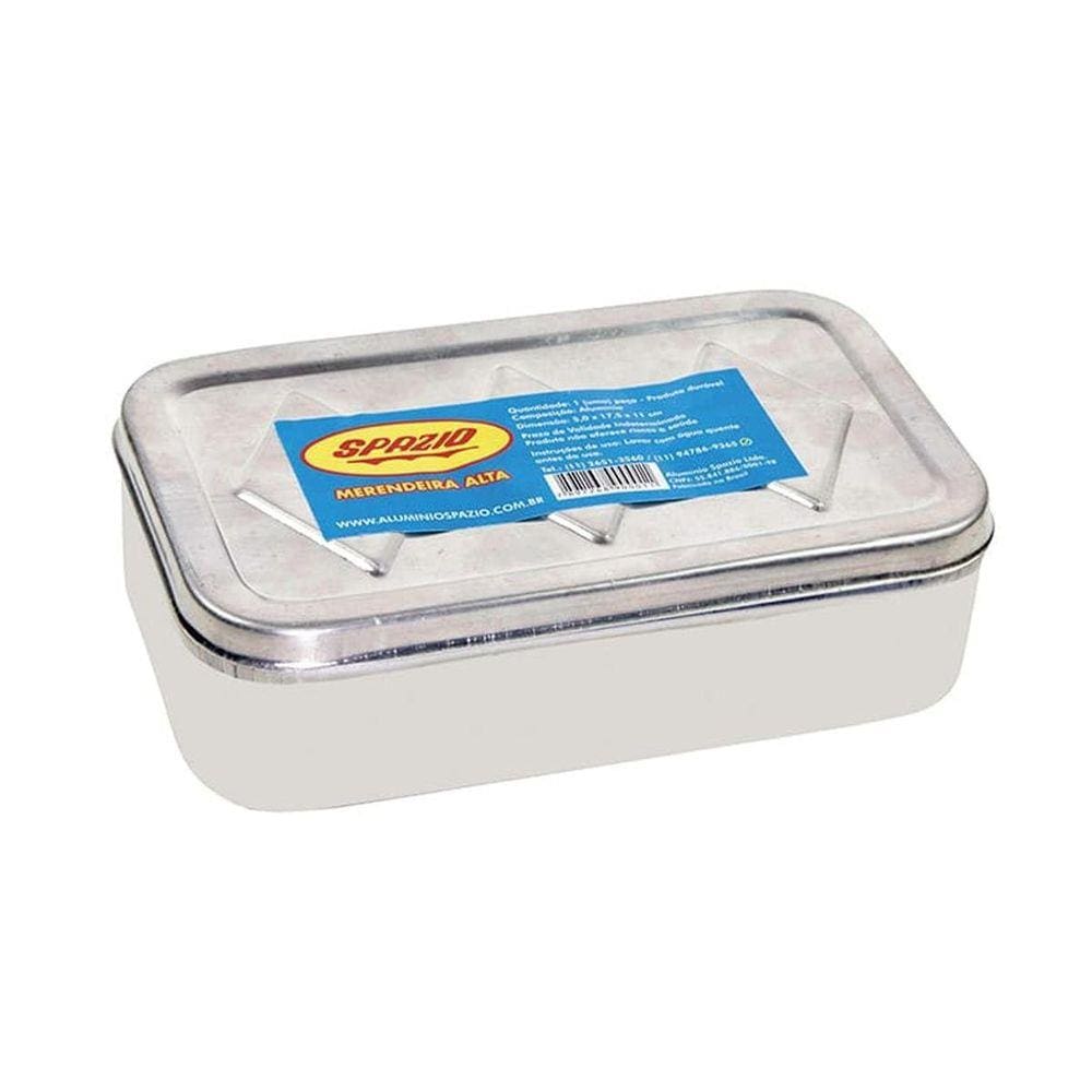 Marmita Retangular Alta Merendeira Spazio.