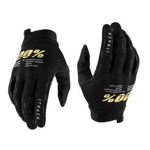 Luva Motocross Trilha 100% Itrack Preto Tam Ggg