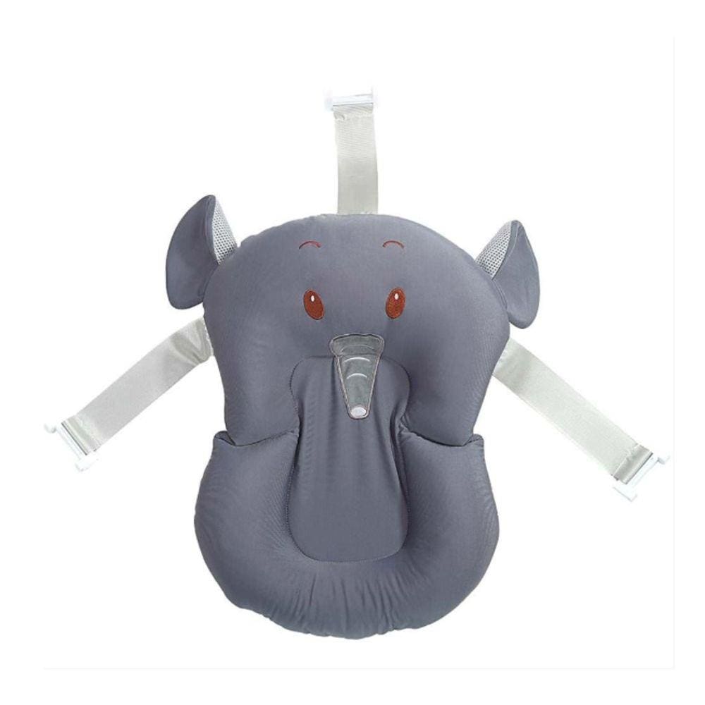 Almofada de Banho para Bebê Cinza Elefante - Shiny Toys