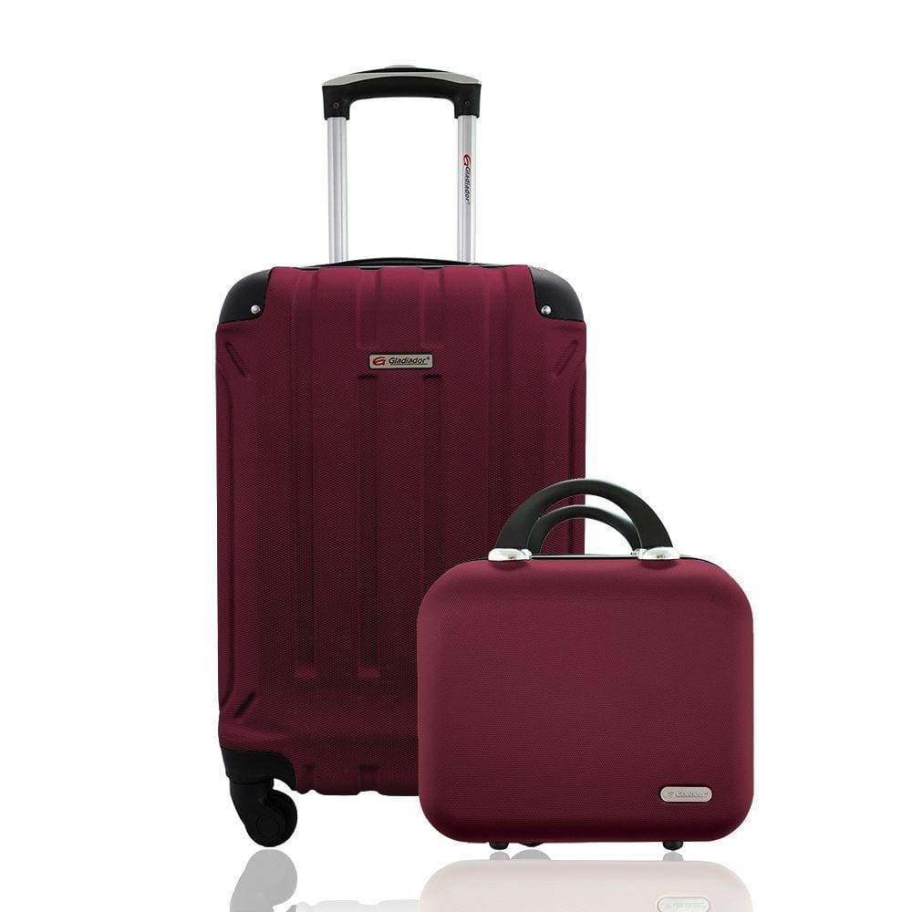 Kit Mala de Bordo mais Frasqueira Rígida ABS - Gladiador A5