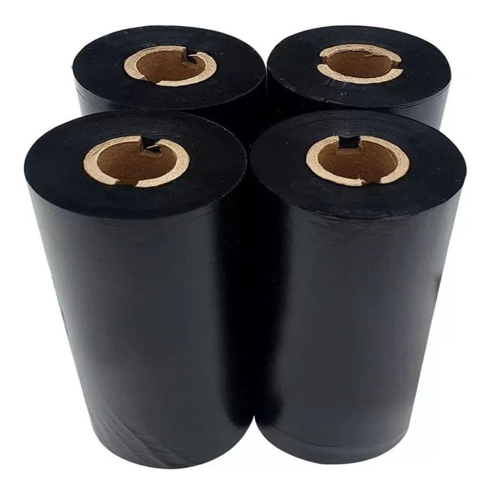 Ribbon Cera Preto 110x74m 12 Rolos  Argox Elgin Zebra