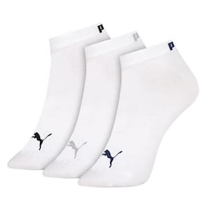 Kit 3 Pares Meia Sapatilha Puma 4725 Selene - Branco/Branco/Branco