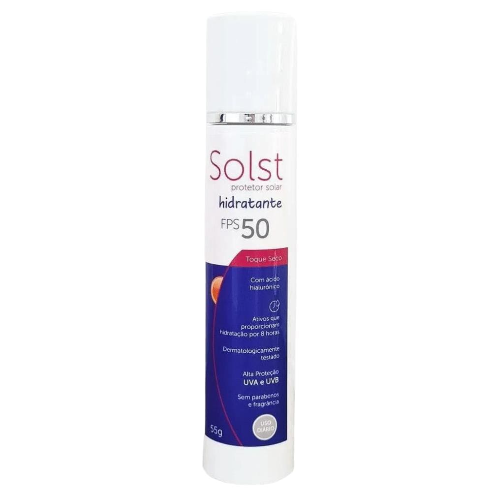 Axigram Solst Protetor Solar Hidratante FPS 50 Toque Seco 55g