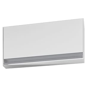 Armário Aéreo Geladeira 60cm 1 Porta Basculante Andréia Branco - AJL Móveis