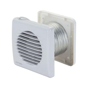 Exaustor Kit Ventilador Axial Kexb 100Mm Branco - Ventisol