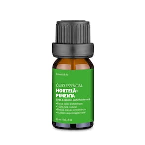 Óleo Essencial de Hortelã e Pimenta Bem-Estar 10ML Saúde HC407