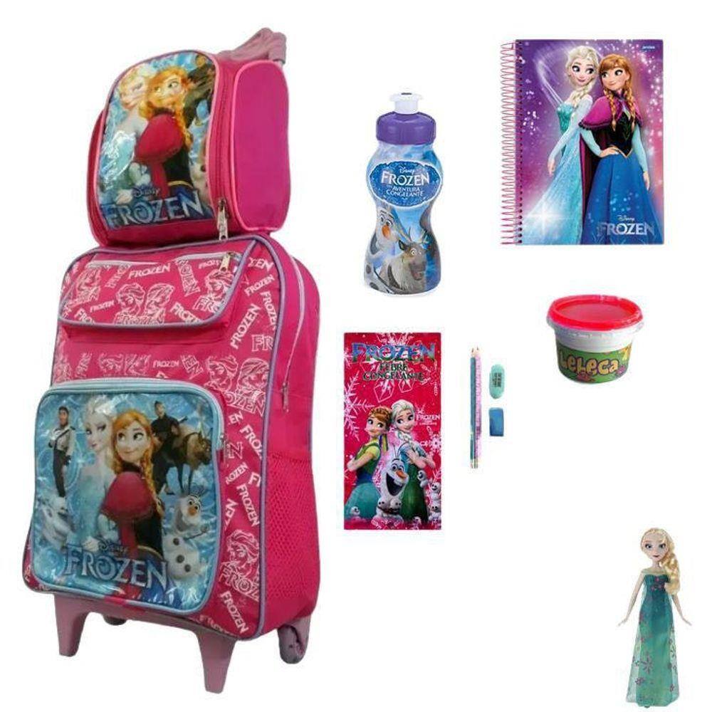 Mochila Frozen 8 Itens