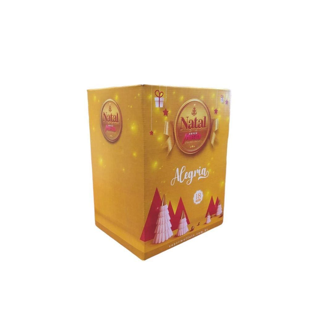 Cesta De Natal Alegria 18 Itens