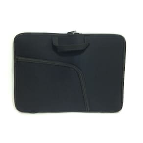 Capa Para Notebook Com Bolso Tipo Maleta 15,6" Preta