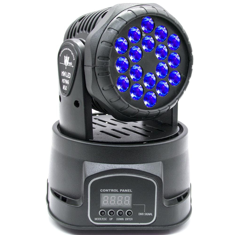 Moving Head RGB 18 Led 3 Watts Triled Lorben