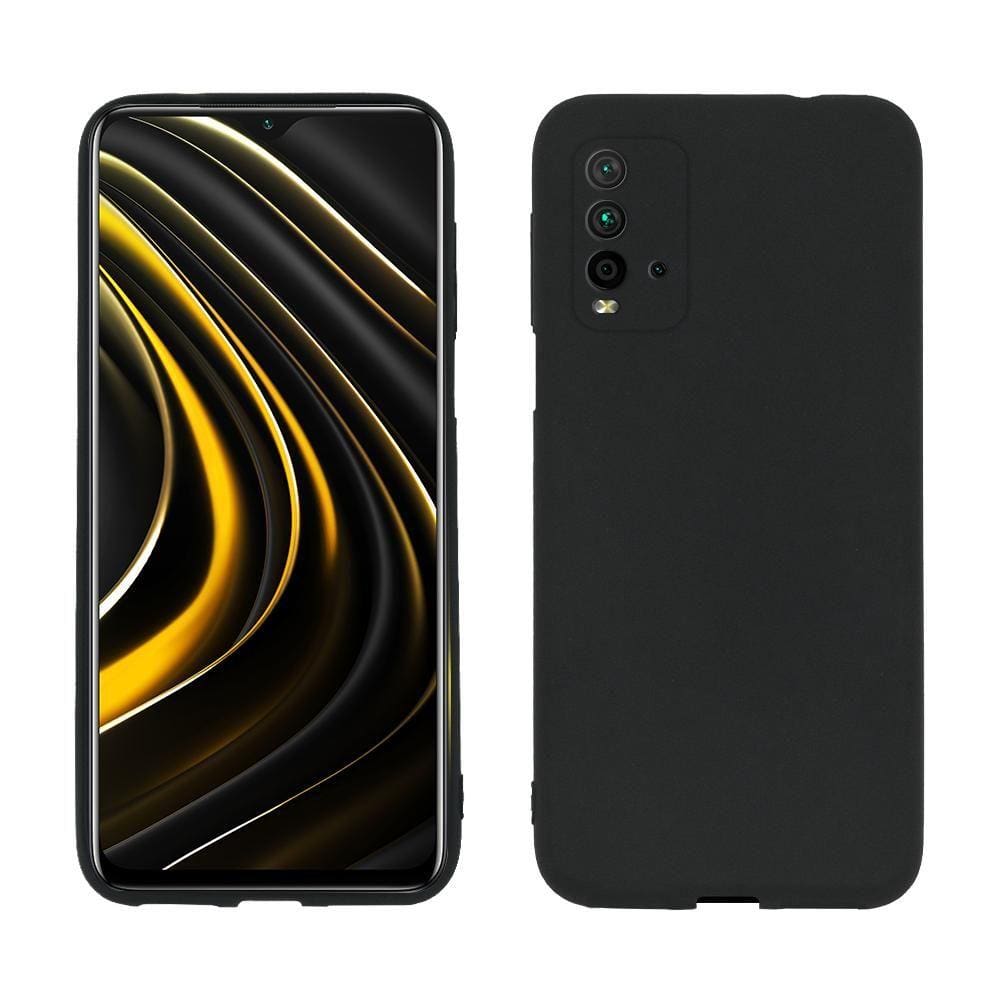 Capa protetora de silicone Smartphone Xiaomi Redmi 9T, preto