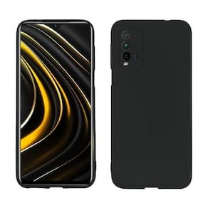 Capa protetora de silicone Smartphone Xiaomi Redmi 9T, preto