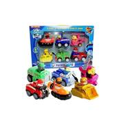 Blaze Monster Machines Kit Com 6 Carrinhos Fricção