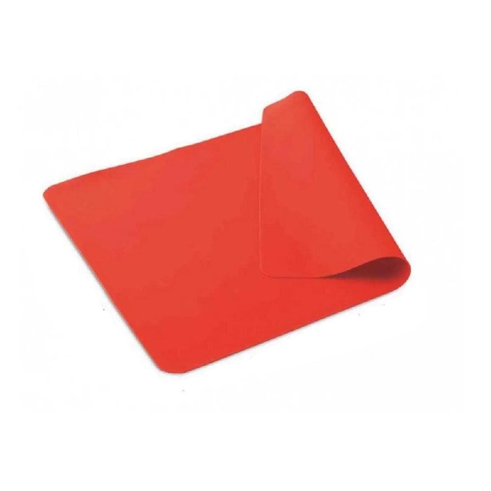 Tapete Culinario Em Silicone Vermelho 40Cm X 30Cm