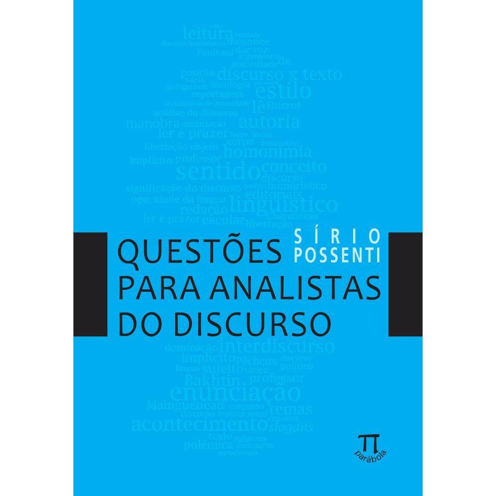 Livro - Questões para analistas do discurso
