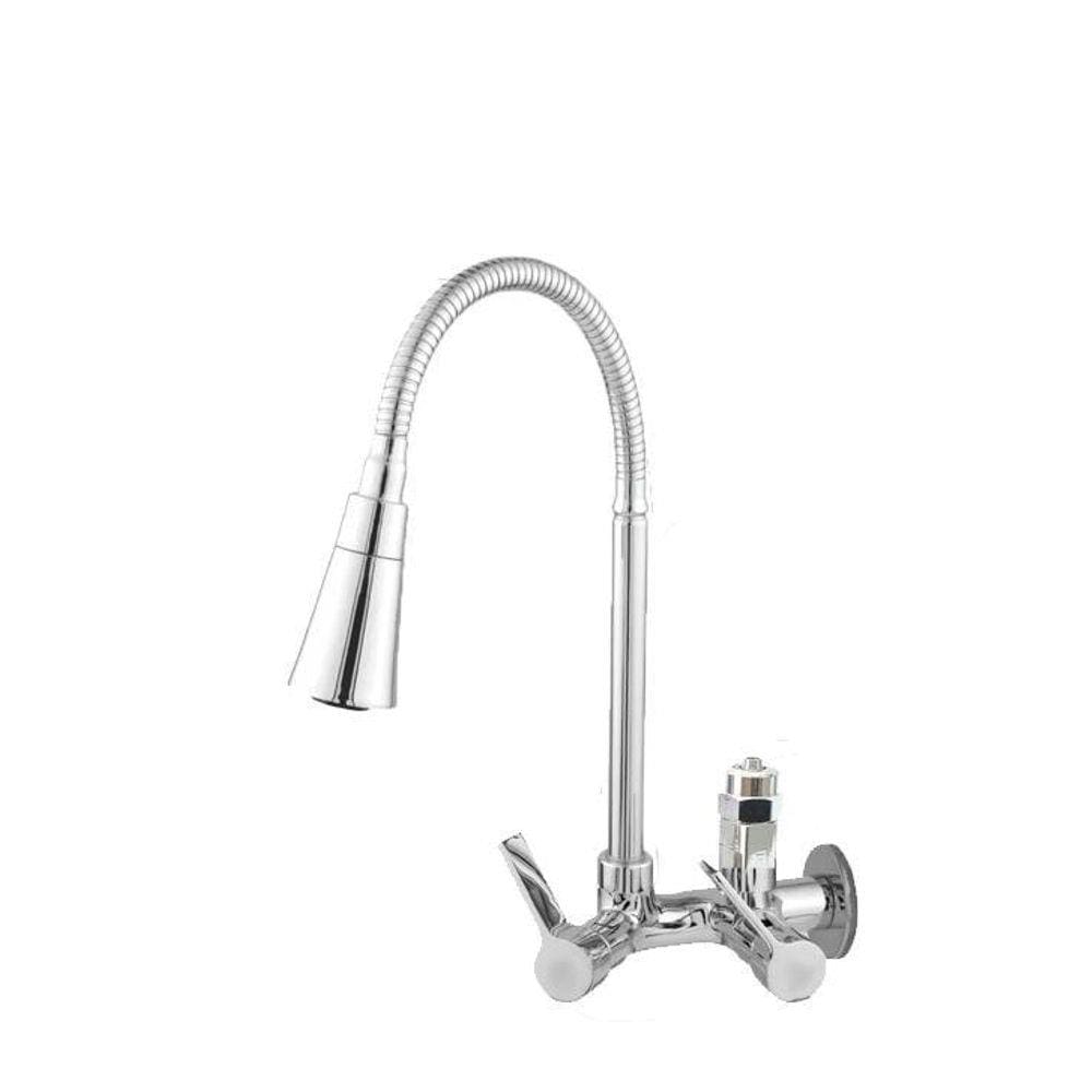 Torneira Cozinha Parede Gourmet Jato Cr Saída Purificador