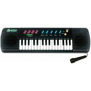 TECLADO MUSICAL MULTI PIANO KARAOKE INFANTIL MICROFONE 37 TECLAS