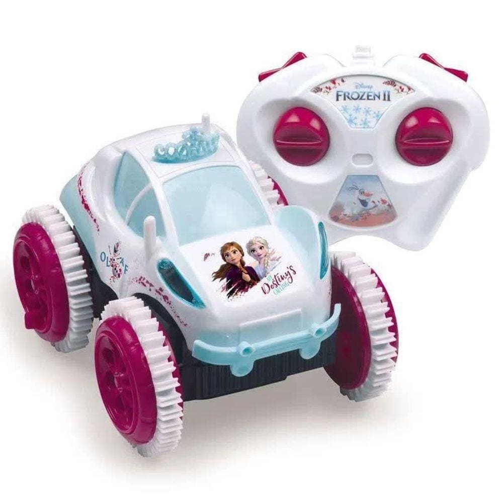 Carrinho De Controle Remoto Giro Gelado Frozen II Candide