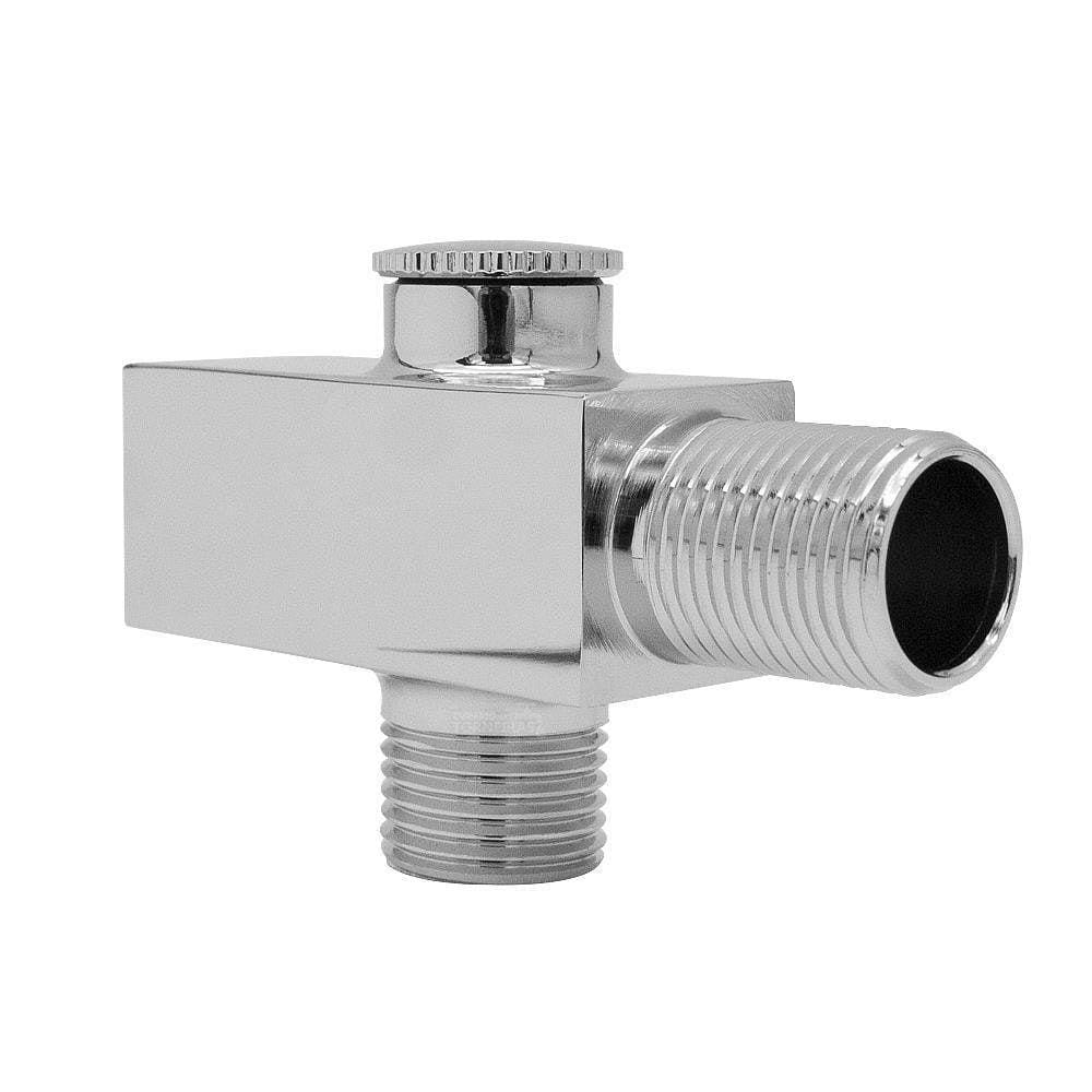 Desviador ``Tê Quadrado De Metal Para Duchas De Banho 1/2