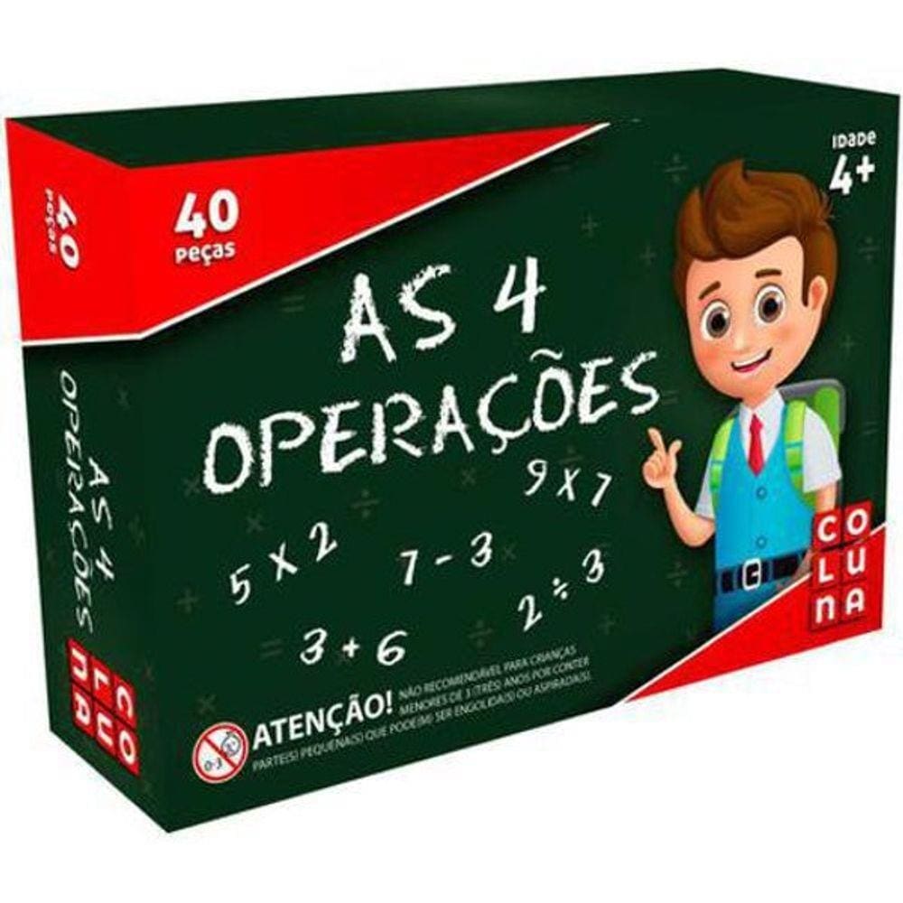 Jogo Educativo As Quatro Operações