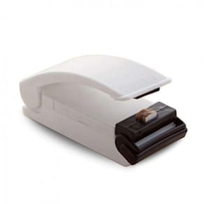 Mini Maquina Seladora Embalagem Plastica Portatil Pilha