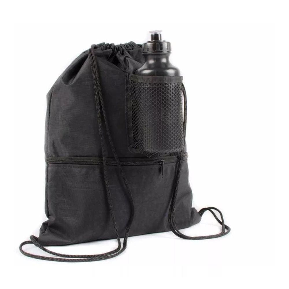 Mochila Sacola, Mochila Cordinha Preta