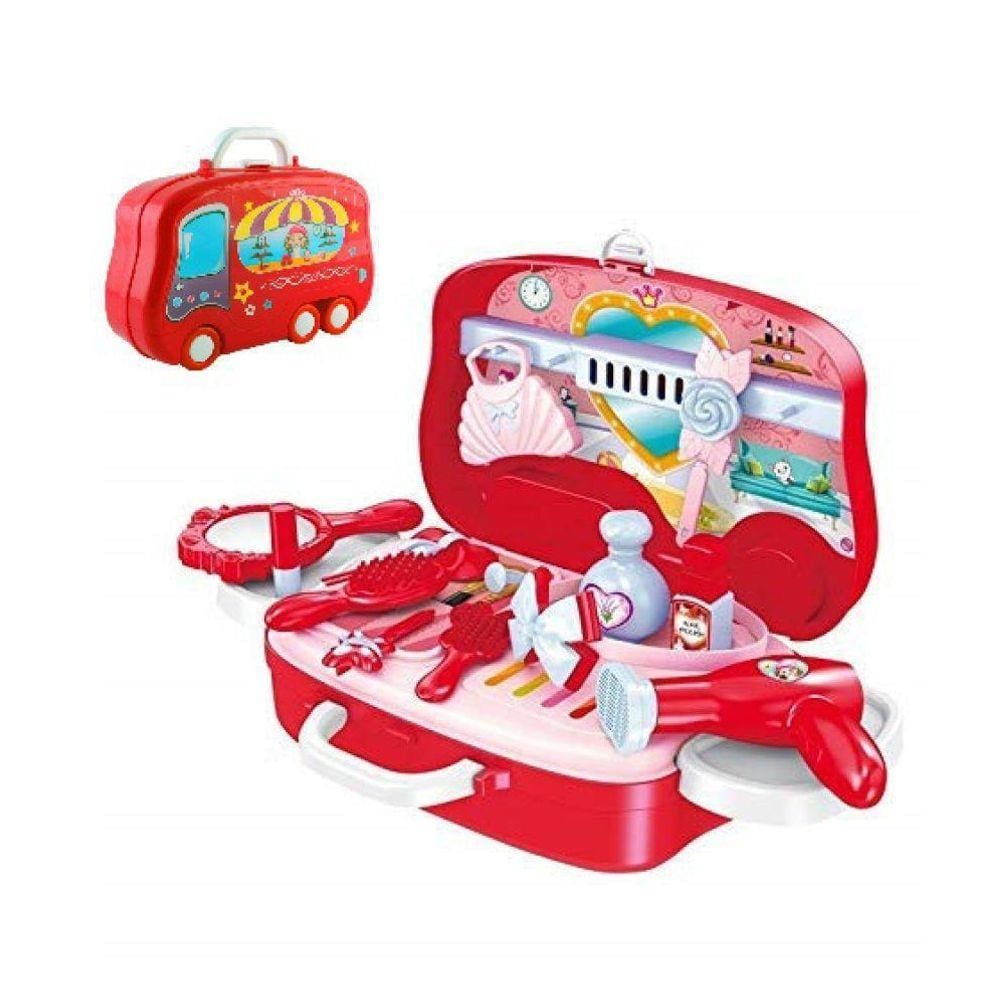 Maleta Infantil Penteadeira Happy Dresser Com Acessórios