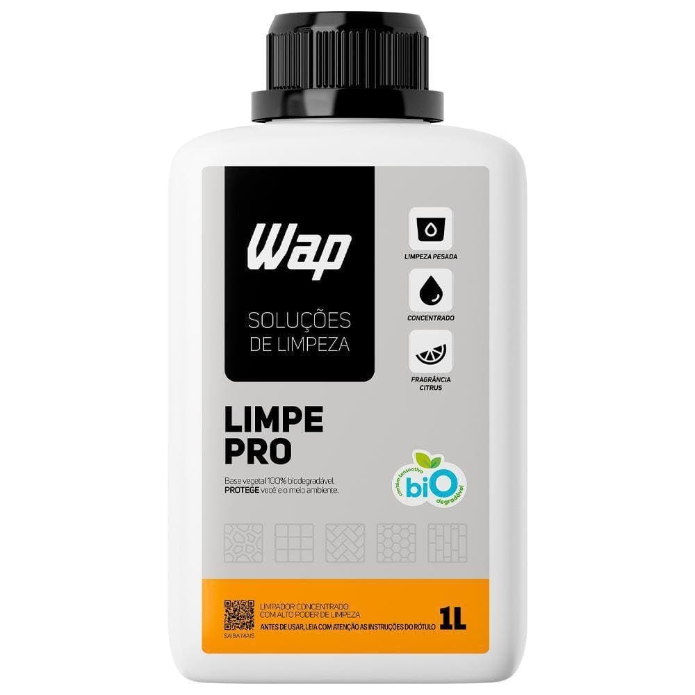 Detergente Biodegradável Profissional Pisos 1L Wap Limpe Pro