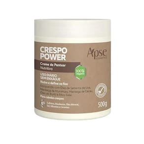 Creme De Pentear Nutritivo Crespo Power 500G Apse Cosmetics