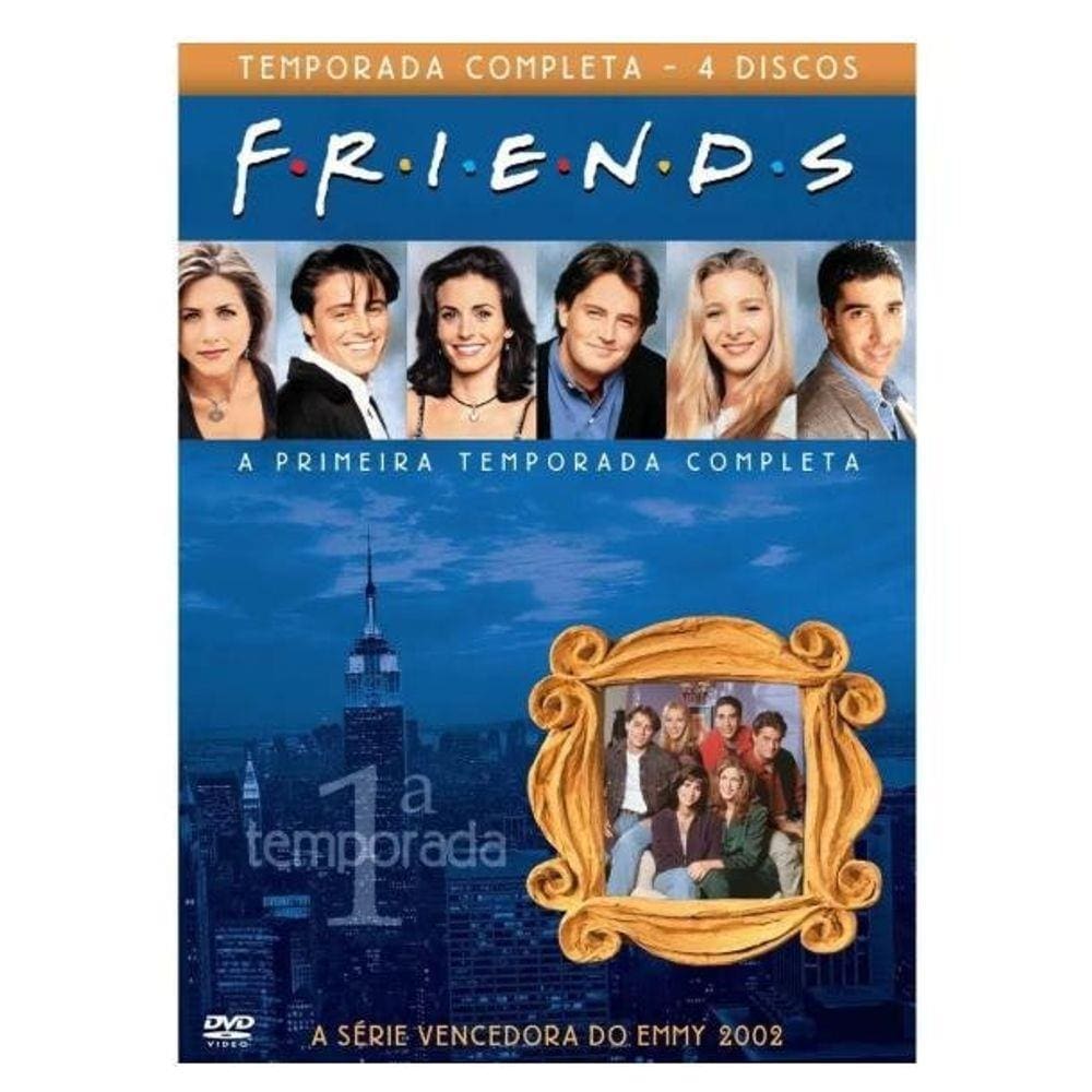 Box Dvd Friends 1ª Temporada Completa 4 Discos