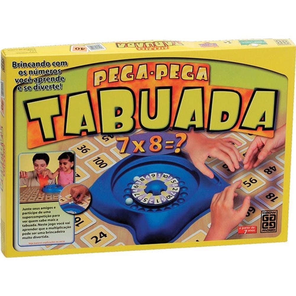 Pega Pega Tabuada Grow