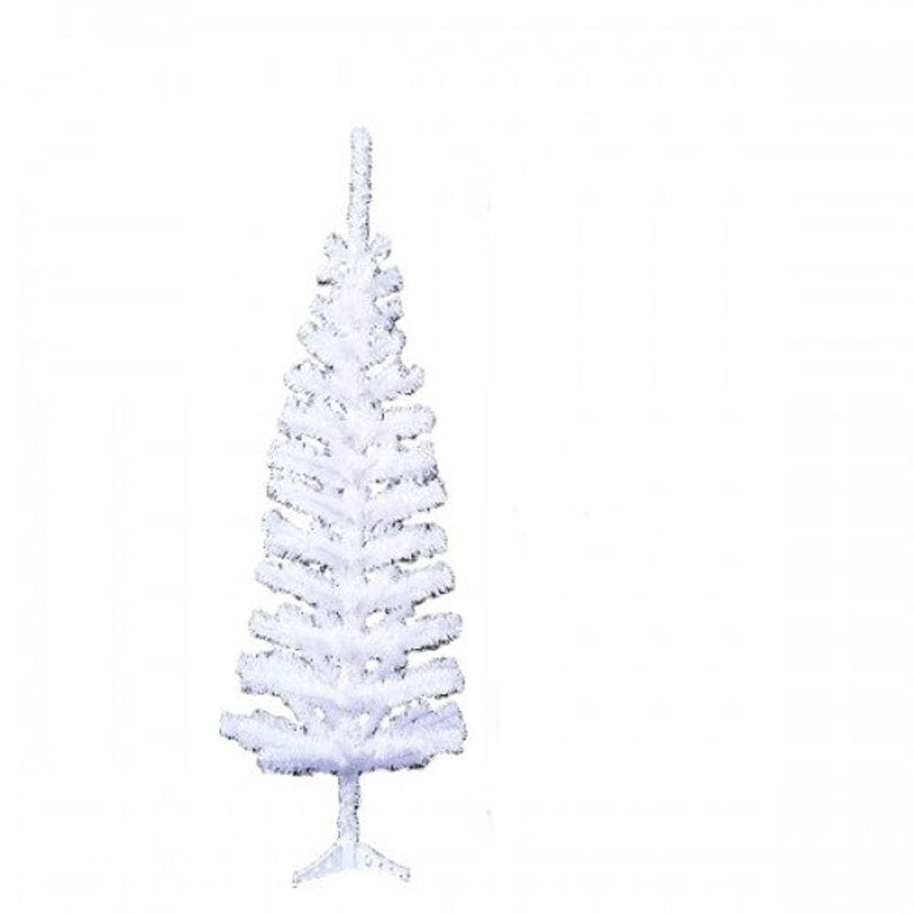 Árvore De Natal 120cm Branca 120 Galhos Decoração Natal