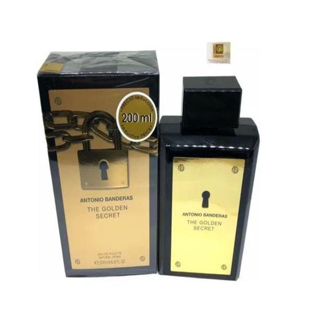 Perfume The Golden Secret 200Ml Antonio Bandeiras
