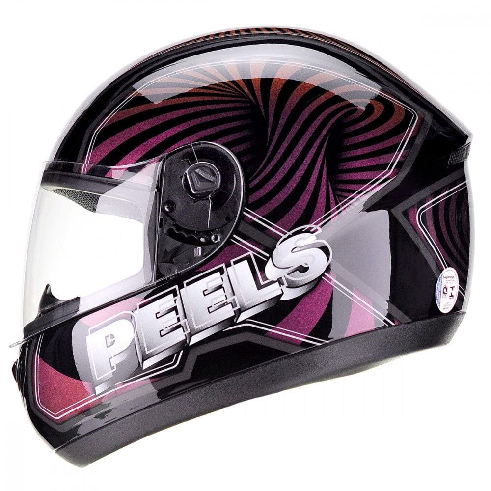 Capacete Peels Spike 3D - Preto e Camaleão