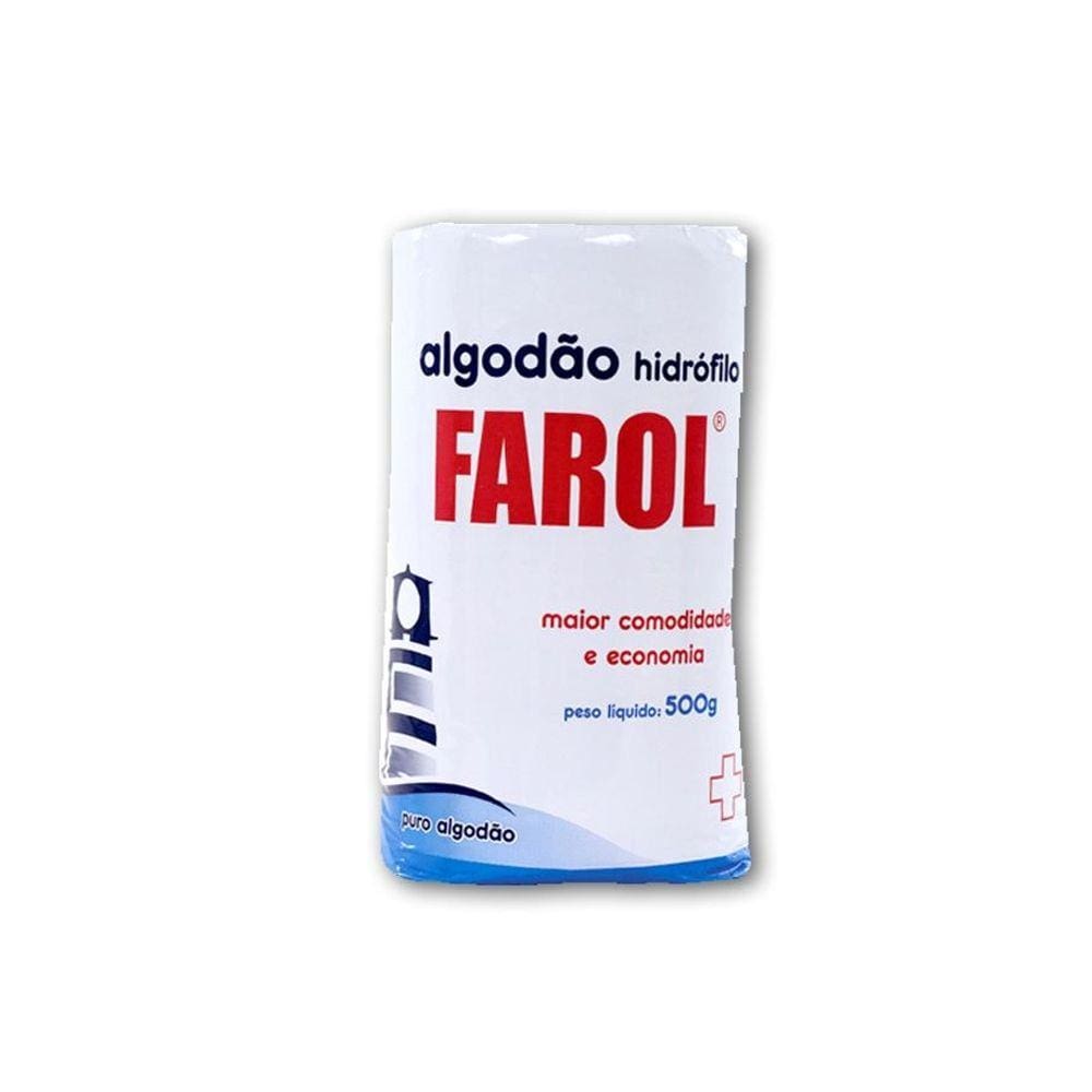 Algodão Hidrófilo FAROL 500g rolo