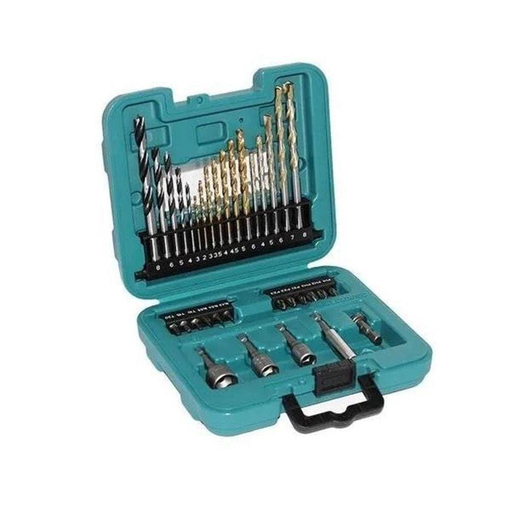 Conjunto/Kit De Brocas Bits Soquete 34 Peças Makita