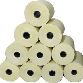 Kit 30 Bobinas Térmicas Pdv 80X30 Amarelas Impressora