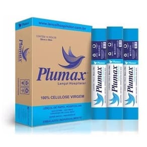 Plumax - Lençol Premium 70X50 - 10 Rolos