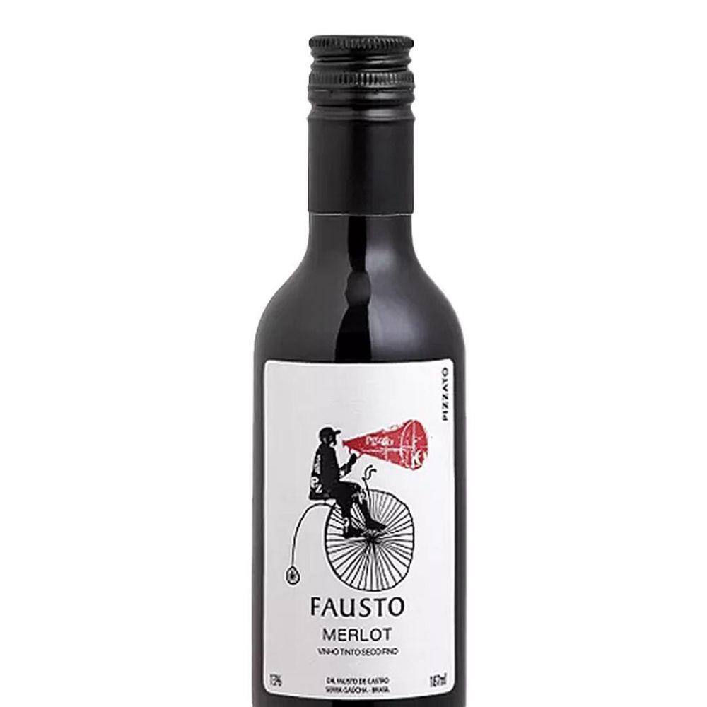 Vinho Tinto Fausto Merlot 187ML