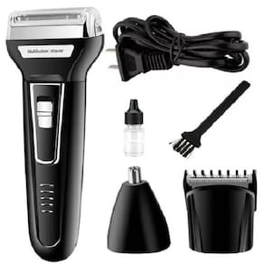 Aparador Maquina De Cabelo Barbeador Elétrico 3 Em 1-6558