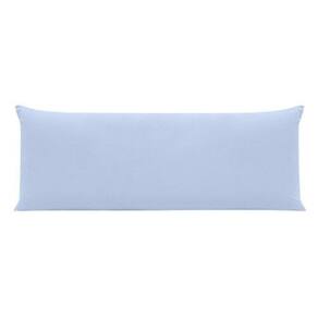 Fronha Para Travesseiro Corpo 200 Fios Azul 150x50